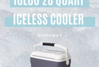 Win an Igloo 28 Quart Iceless Cooler