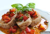 Juicy Pork Tenderloin with Smoky Tomato Salsa