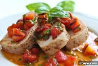 Pork Tenderloin & Smoky Tomato Salsa