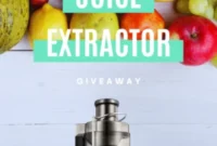 Juice Extractor Giveaway