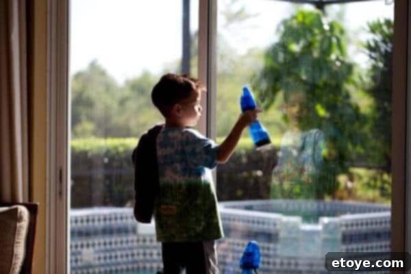 A young boy observes the girl's reaction after presenting a gift, contemplating his next move in their interaction.