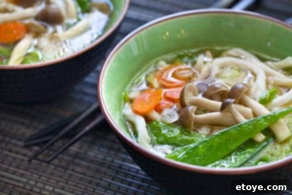 15-Minute Udon Noodle Soup Recipe Quick and Easy 15-Minute Udon Noodle Soup with Miso