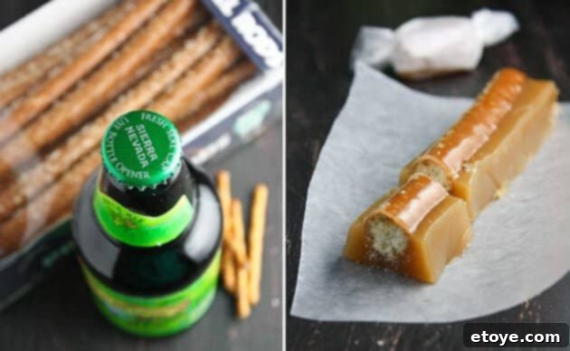 pretzel-ale Pale Ale Pretzel Caramels