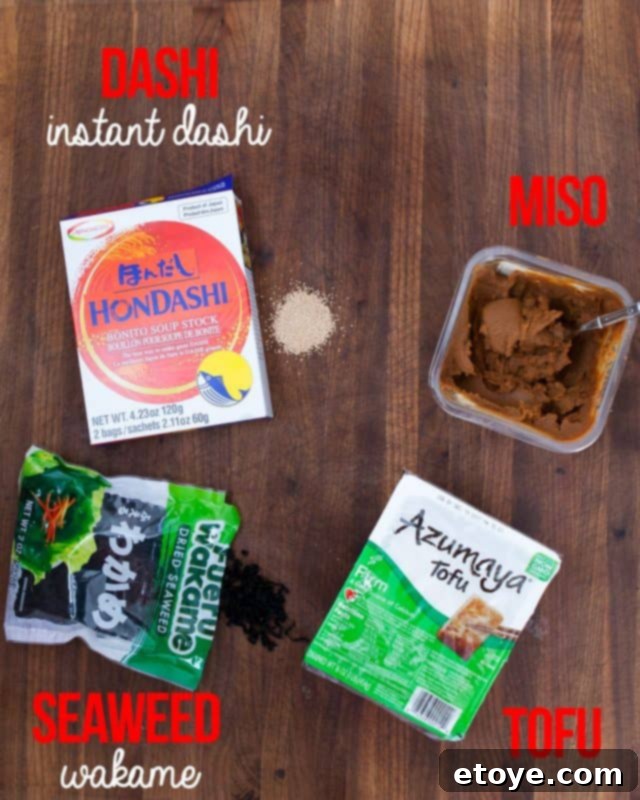 more ingredients for miso soup recipes