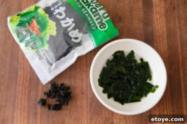 seaweed for miso soup recipes