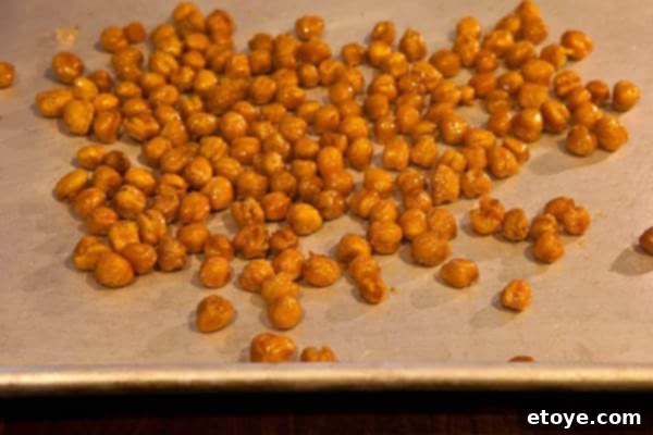 Perfect Crispy Roasted Chickpeas Recipe Perfectly Roasted Crispy Chickpeas - Delicious & Healthy Snack