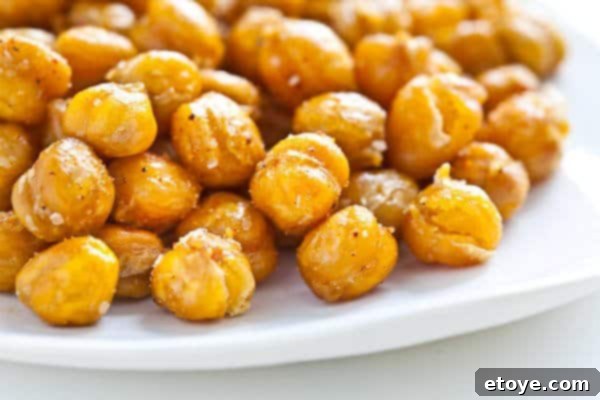 Ready to eat Crispy Roasted Chickpeas Recipe Crispy Roasted Chickpeas Ready to Eat - Quick & Easy Snack