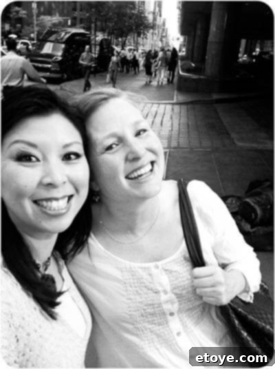 Back Camera Bloggers attempting to hail a cab in NYC