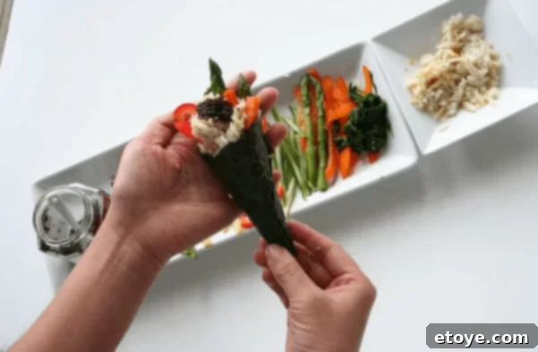 Easy Homemade Temaki Handrolls 2 Screen Shot 2014-02-17 at 4.20.31 PM