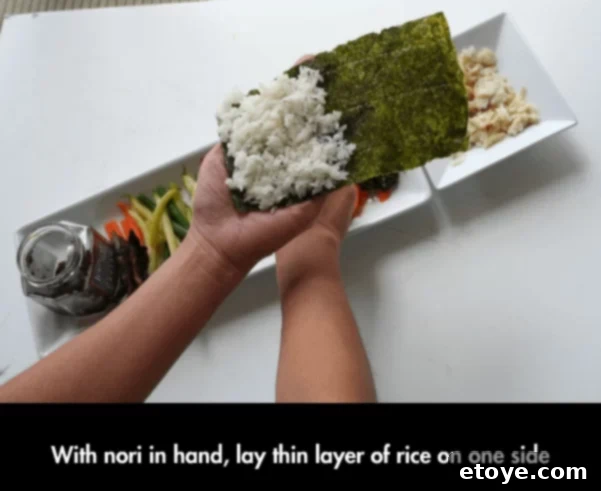 Easy Homemade Temaki Handrolls 3 Screen Shot 2014-02-17 at 4.21.15 PM