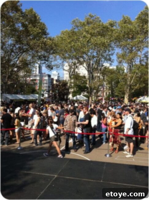 A wide shot of the empty stage at the Dumpling Festival, poised for the next captivating performance or announcement