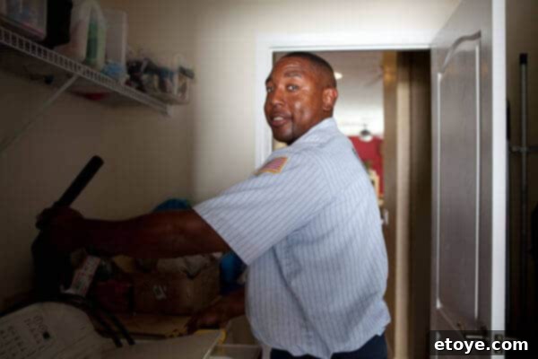 Win a Kenmore Kitchen and Laundry Set 3 Old washing machine being removed