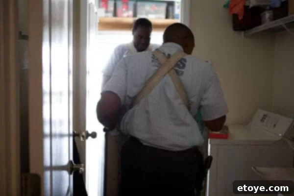 Win a Kenmore Kitchen and Laundry Set 4 Accumulated dirt and lost items behind old washer