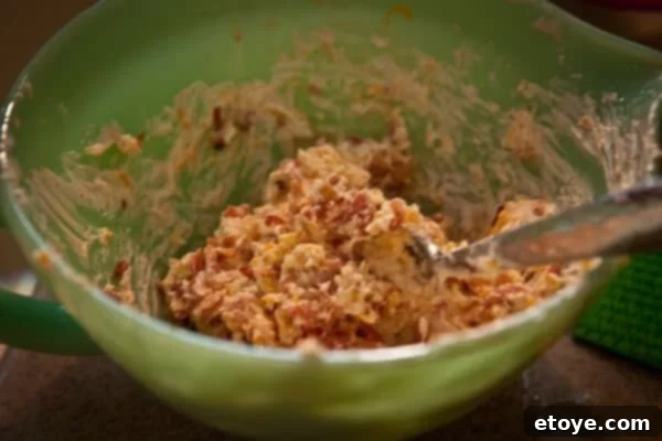 Crispy Baked Jalapeno Bacon Poppers 8 A sweet mini pepper half generously filled with the creamy bacon and cheese mixture.