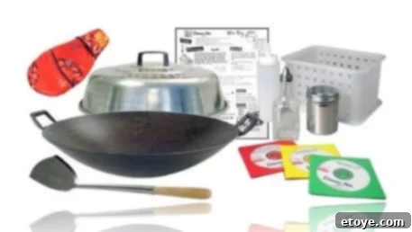 Wok Star Kit Giveaway 2 Wok Star Kit in action, featuring vibrant stir-fry ingredients.