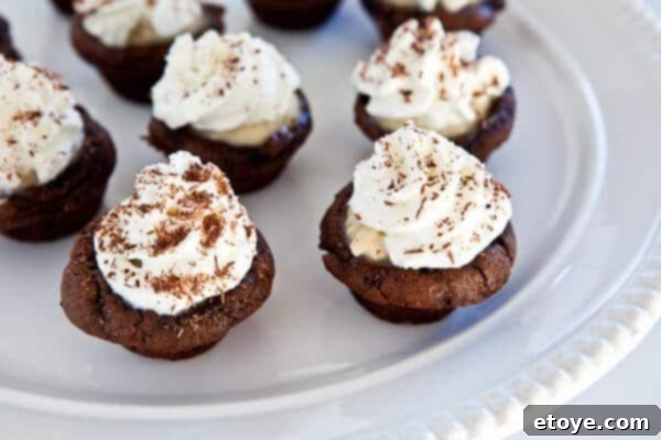Close-up of a Tiramisu cupcake showing the layers before the final topping