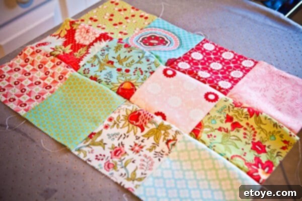 Whip Up Your Own Kitchen Hand Towels 18 Completed Quilt Top for Kitchen Towel