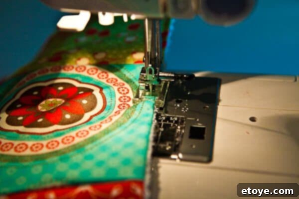 Whip Up Your Own Kitchen Hand Towels 39 Reinforcing Seams on Fabric Top