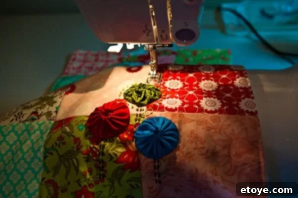 Whip Up Your Own Kitchen Hand Towels 42 Skipping Embellished Areas During Reinforcement