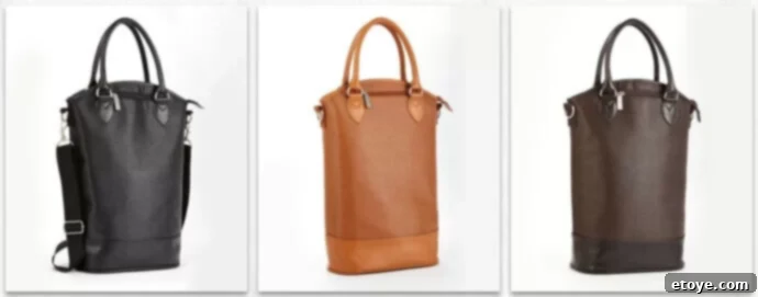 Sachi Insulated Wine Tote in a stylish setting