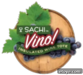 Sachi Wine Tote logo