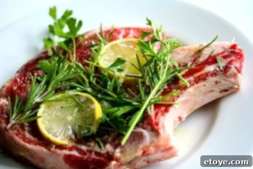 Grilled steak with garlic and rosemary recipe - marinate steak before grilling.