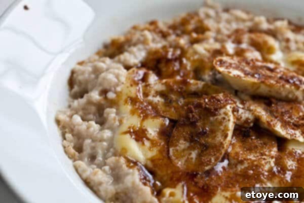 Caramelized Custard Oatmeal 3 Ingredients for Creme Brulee Oatmeal