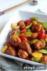 Sweet and Sour Pork, a classic Chinese dish