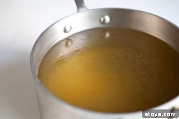 broth in pot