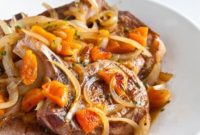 Brandied Apricot Pork Chops