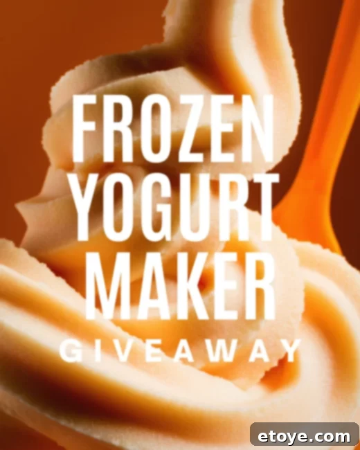 Cuisinart Frozen Yogurt Maker for homemade ice cream