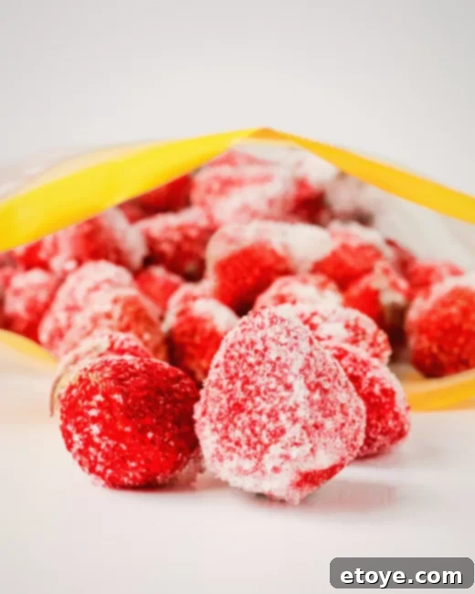 Storing ice cream in a gallon freezer bag to prevent freezer burn