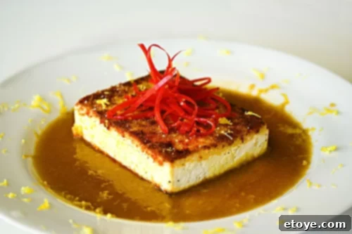 Crispy Tofu with Vibrant Citrus Soy Sauce