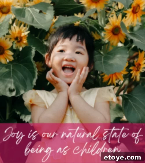 Cultivating Constant Joy 3 Child laughing, embodying pure, innate joy