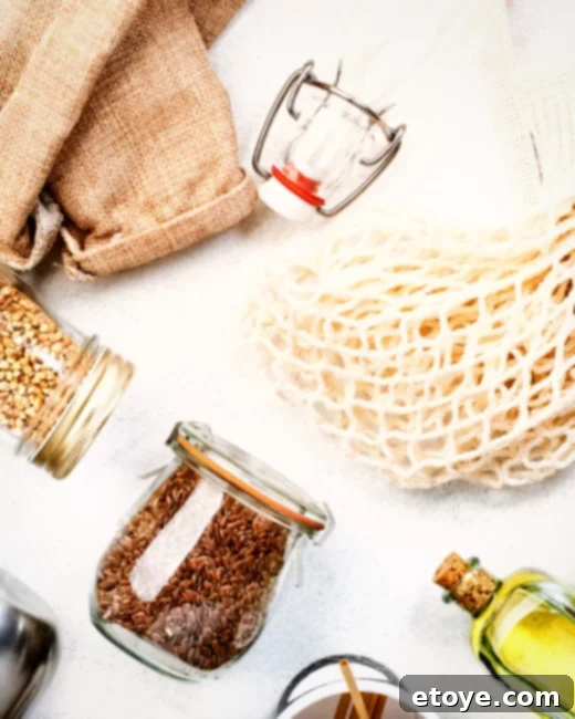 Sustainable food storage solutions like beeswax wraps and silicone bags