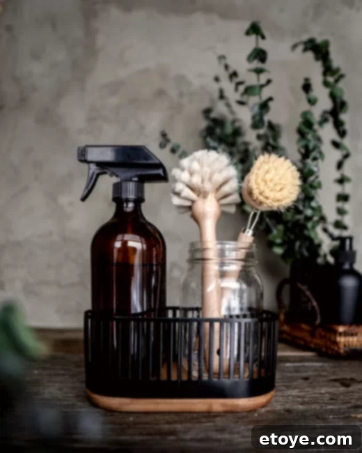 Non-toxic and eco-friendly kitchen cleaning products and DIY recipes