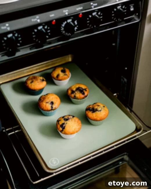 The Silicone Kitchen Oven Baking Mats for sustainable baking