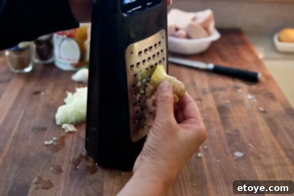 Coastal Indian Fish Curry 5 Garlic cloves, minced finely