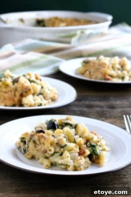 Delicious Greek Style Mac and Cheese with a unique Mediterranean twist