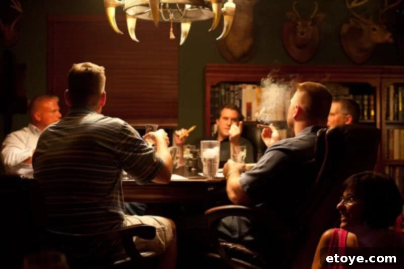 scotch-tasting-7881 A selection of single malt scotch whiskies laid out for a tasting event in a cozy man cave.