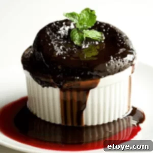 A slice of microwave chocolate cake with banana, served warm.