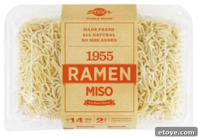 Perfect Homemade Miso Ramen 3 Fresh ramen noodles for an authentic Japanese noodle soup