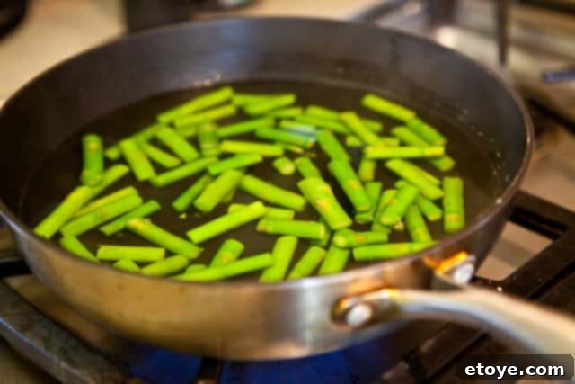 Asparagus Gratin recipe - simmer woody ends for broth Asparagus Gratin recipe - simmer woody ends for broth