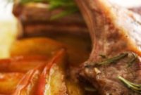 Curried Pear Lamb Chops