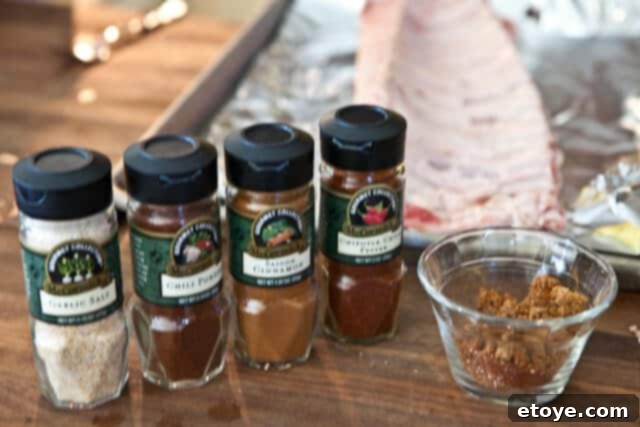 Cayenne Cinnamon Maple Ribs 6 Ingredients for the spice rub