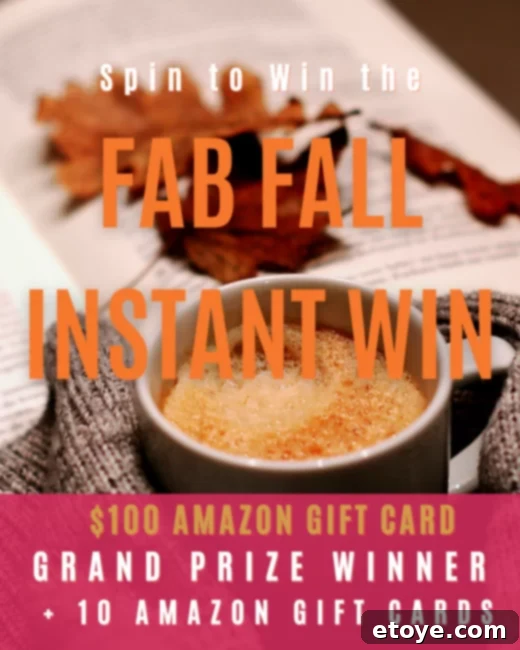 Fab Fall Giveaway - Win Amazon Gift Cards this Autumn Season