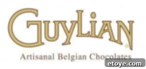 Guylian Newlogo_SM Guylian Belgian Chocolate logo, a symbol of artisanal quality