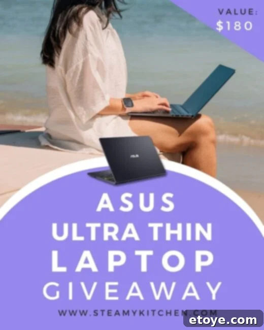 Win Your ASUS Ultra Thin Laptop 2 ASUS Ultra Thin Laptop Giveaway - Compact and Stylish Design