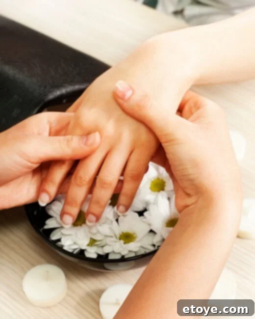 Hand Pain Relief Massager Giveaway 4 Person performing a self-hand massage