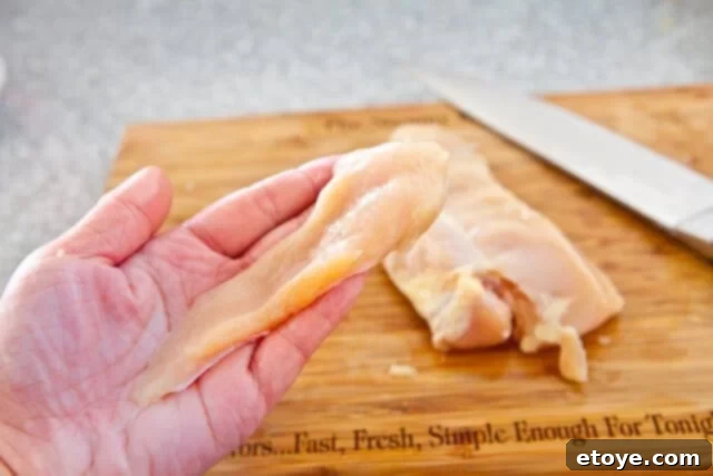 Savory Peanut Chicken Skewers 4 Thinly sliced chicken strips for satay